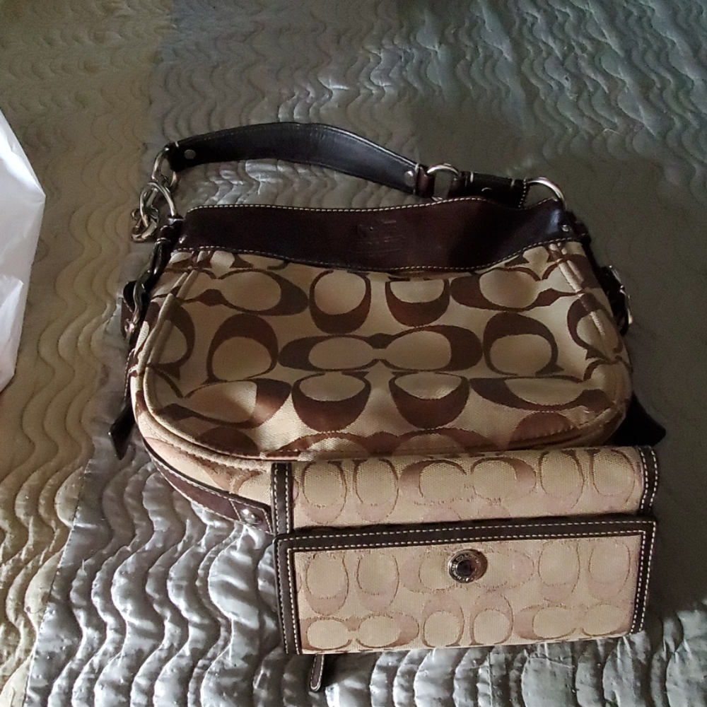 Coach Purse and Wallet